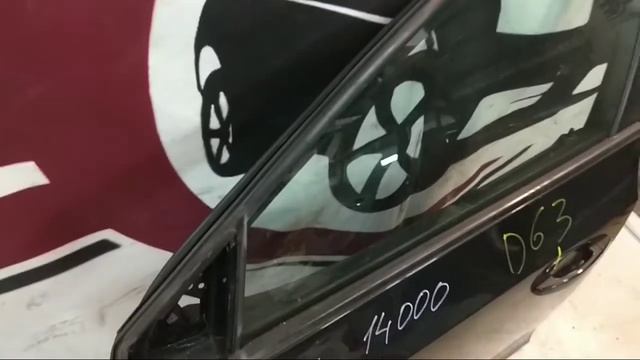 Левая чёрная передня дверь Cruze