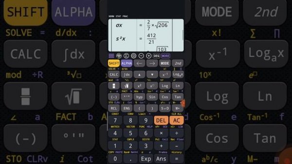 CalcEs for statistical computation (Descriptive)