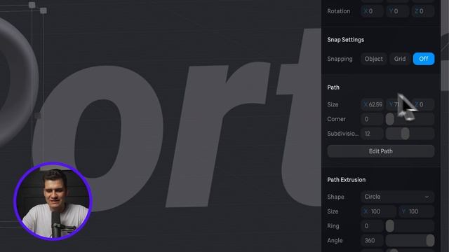 Design and animate beautiful 3D landing page text - Tutorial смотреть онлайн
