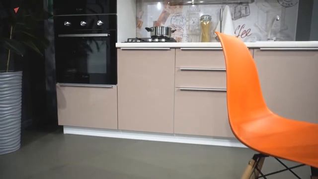 Обзор кухни Фьюжн. Современная глянцевая кухня. смотреть онлайн