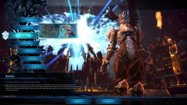 TERA: The Exiled Realm of Arborea - Создание персонажа (Aman) | PC