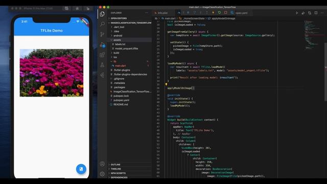 Tensorflow Lite - Flutter #2 - Image Classification смотреть онлайн