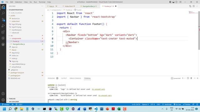 05 Adding a Footer смотреть онлайн