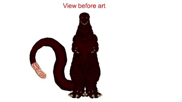Shin Godzilla Front View STK/Node смотреть онлайн