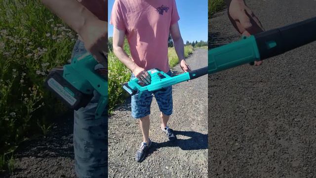 Аккумуляторная воздуходувка CGB1801 смотреть онлайн