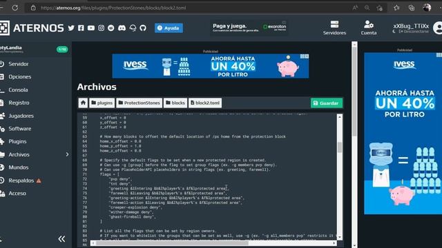 Configura ProtectionStones | Piedras de Protecciones | #Plugins4 смотреть онлайн