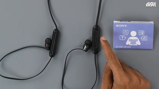Sony WI C310 Wireless Neckband Earphones - How To Pair