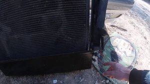 Замена радиатора кондиционера Mercedes W210