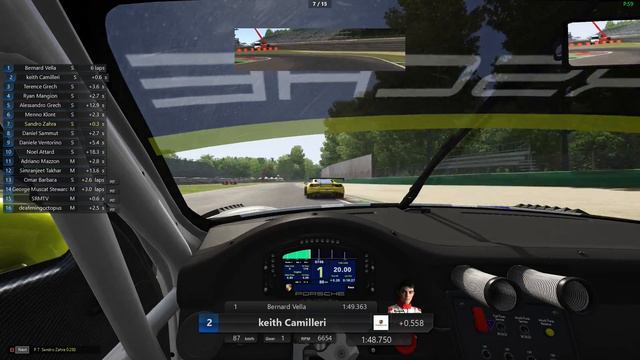 Assetto Corsa l Sim Racing Malta GT3 Casual Race смотреть онлайн