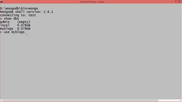 Droppig a Database in MongoDB смотреть онлайн