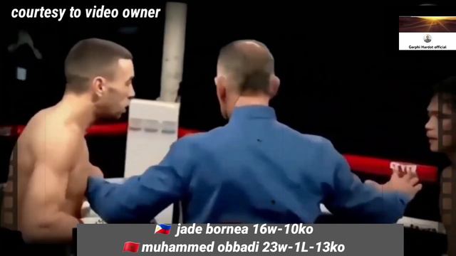 Fight of Filipino body puncher knockout OBBADI in 3rd round смотреть онлайн