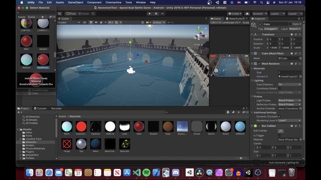 Adding WATER SIMULATION to my first game смотреть онлайн