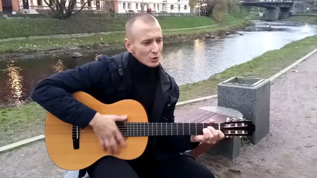 Песня - Гул мотора на гитаре смотреть онлайн