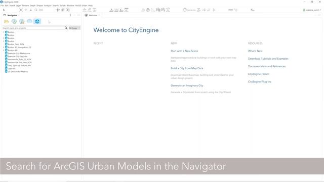 Urban Design with CityEngine 2022.1 смотреть онлайн