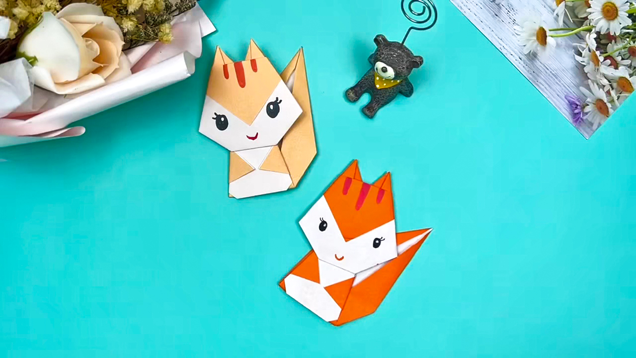 Как сделать БЕЛОЧКУ из бумаги. Белка оригами DIY смотреть онлайн