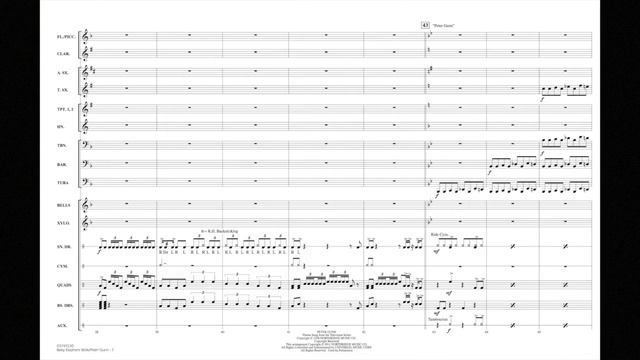 Baby Elephant Walk/Peter Gunn by Henry Mancini/arr. Paul Murtha смотреть онлайн