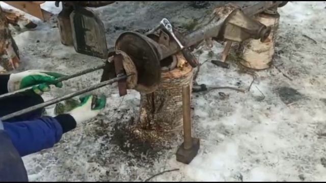 Как снять полуось с нивы легко. Съёмник для полуоси /WasilMan/ #нива смотреть онлайн