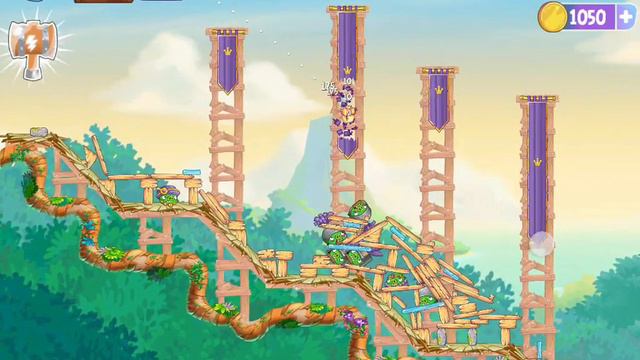 Angry Birds Stella Wall of Pigs Level 5 Walkthrough | Branch Out | Episode 1 смотреть онлайн