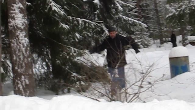 Валка дерева MVI_5529 У Марины. Рождество 2013.MOV смотреть онлайн