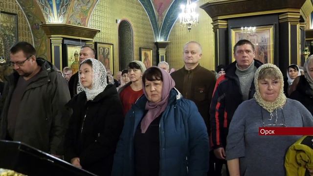 07012023 В Орске прошли праздничные рождественские службы смотреть онлайн