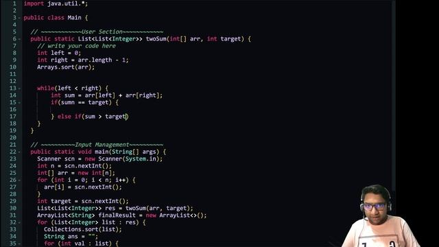 2 Sum - Target Sum Unique Pairs | Arrays & Strings смотреть онлайн