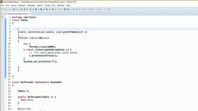 Multi Threading Part-24 | Synchronization In Thread | Run time | Thread In Java Hindi - 165 смотреть онлайн