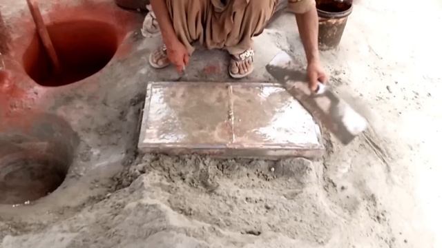 DIY Cement - Making a Beautiful Tile смотреть онлайн