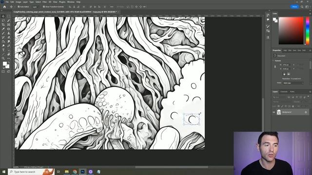 How To Make The BEST AI Coloring Pages EVER | A Complete Walkthrough To Retouching AI Images