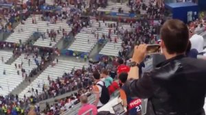 Марсель 11 июня,2016 Англия Россия Драки и беспорядки на стадионе после матча