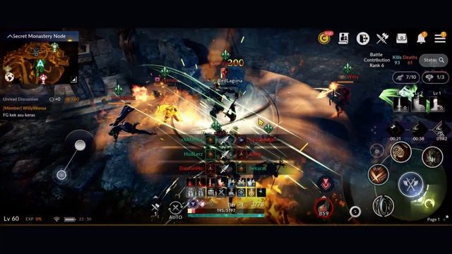 Black Desert Mobile Node War Ein vs TRIAD vs TerataiHitam смотреть онлайн