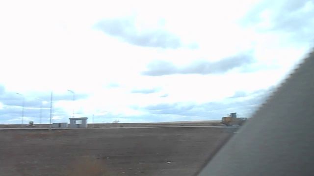 На границе Казахстана строят новый блок-пост на пропускном пункте "Сырым" смотреть онлайн
