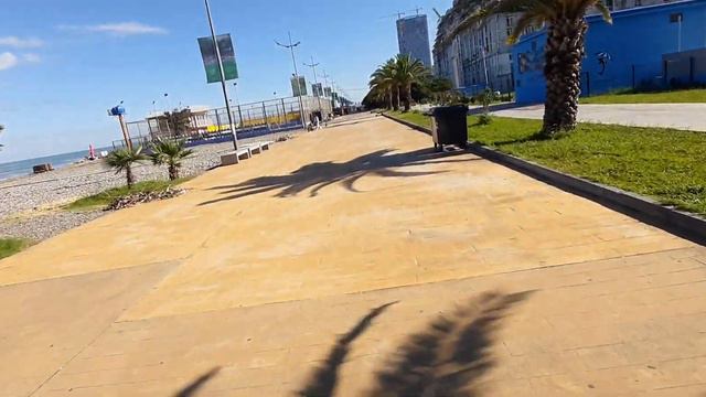 Шикарная набережная Батуми