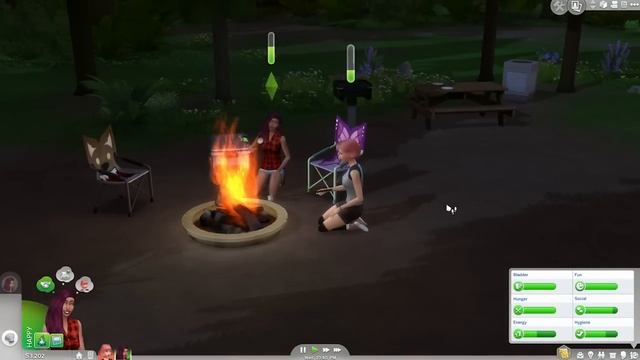 THE LONELY BEAR - Sims 4 Outdoor Retreat Ep 2 смотреть онлайн
