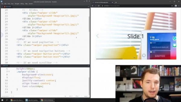 Swiper JS Tutorial | Carousel Slider with SwiperJS