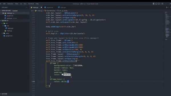 Create Your Own Code Editor in Python Using PyQt5 and QScintilla #1