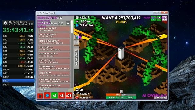 The Perfect Tower 2: MT13 full gameplay | speedrun смотреть онлайн