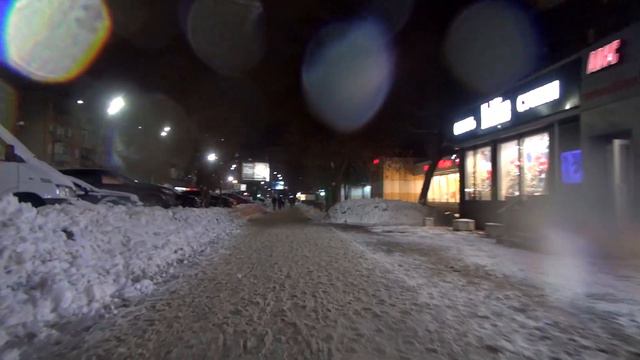 Камера на руле велика. Пушкино. С ул.Гоголя до ул.Чехова (03.01.2023) смотреть онлайн