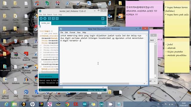 How to Parsing Data with Arduino IDE for Hexa Led смотреть онлайн