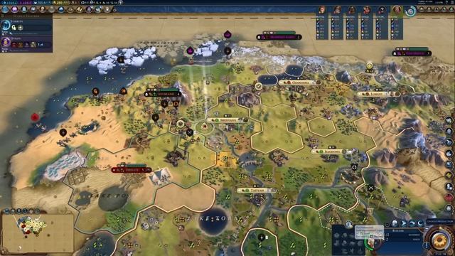 Civilization VI: How To Beat Deity Every Single Click смотреть онлайн