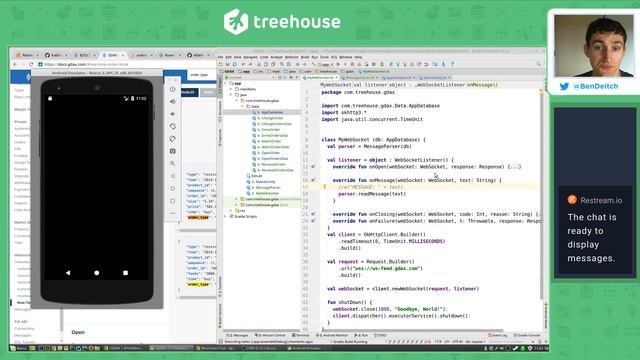 Treehouse LiveCoding: Android Kotlin and Architecture Components (week 2) смотреть онлайн