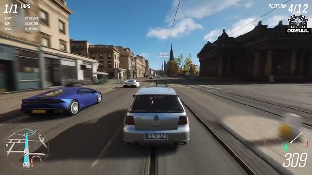 Forza Horizon 4 - 1000HP Volkswagen Golf MK4 R32 | Goliath Race Gameplay смотреть онлайн