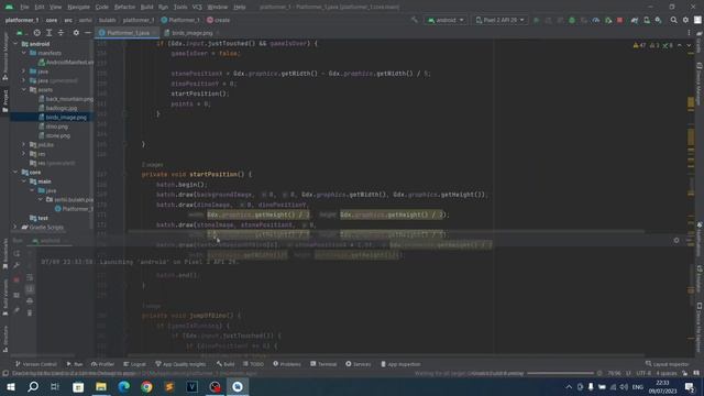 Игра Динозаврик. Движок libGDX, Android Studio, Java. Урок 10.1. Фиксим баг. смотреть онлайн