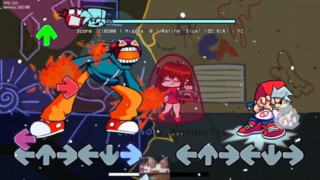 [FNF] FIRE WHITTY (Whitty Fire Fight) BALLISTIC BUT 6KEY FULLCOMBO!!! смотреть онлайн