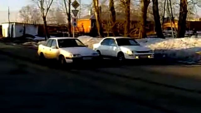 DaewooEspero drag racing смотреть онлайн