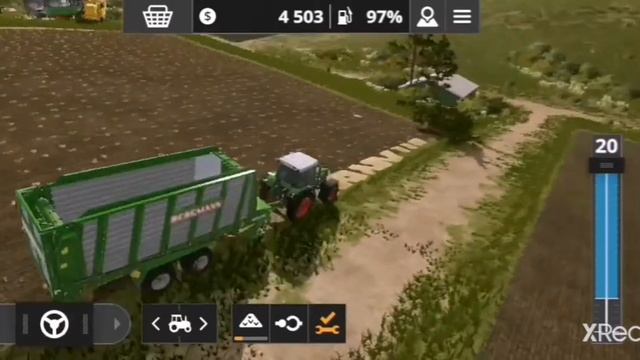 Прохождение fs 20 #2 сборка соломы и обработка полей смотреть онлайн
