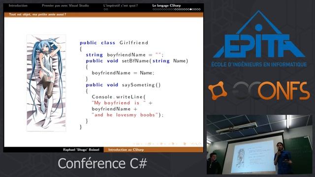 Conférence d'introduction au C# смотреть онлайн