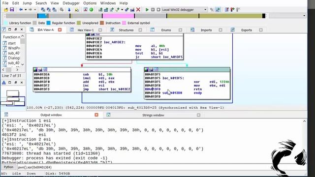 Scripting with IDAPython-Cruehead solution 0x04 смотреть онлайн