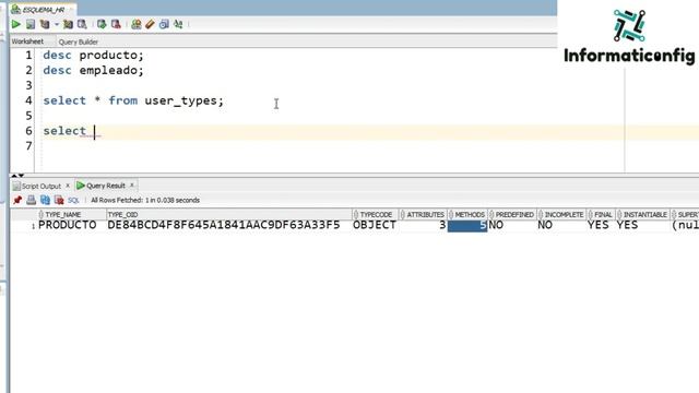Curso de Oracle PLSQL en español desde cero | POO, EXPLORAR OBJETOS (video 54) смотреть онлайн