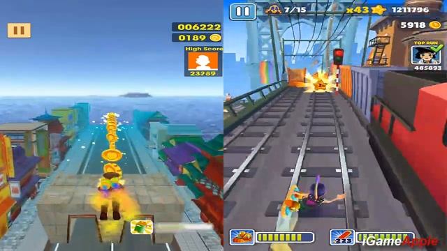 Subway Surfers New York 2023 Pride Spike vs Policeman Run Gameplay HD смотреть онлайн