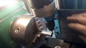 Фрезерная приставка к токарному станку 1Е61М.